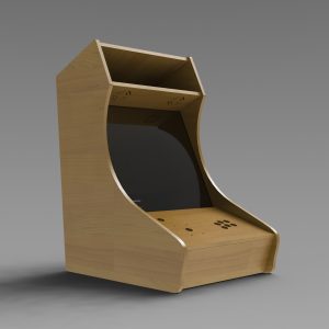 One player 19" widescreen Bartop Arcade Machine flat pack - Build it your way