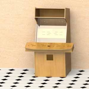 Monster 4 player arcade cabinet - Flat pack only
