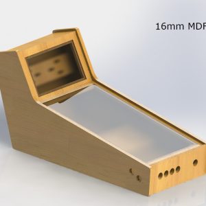 Mini Pinball Machine Flat Pack